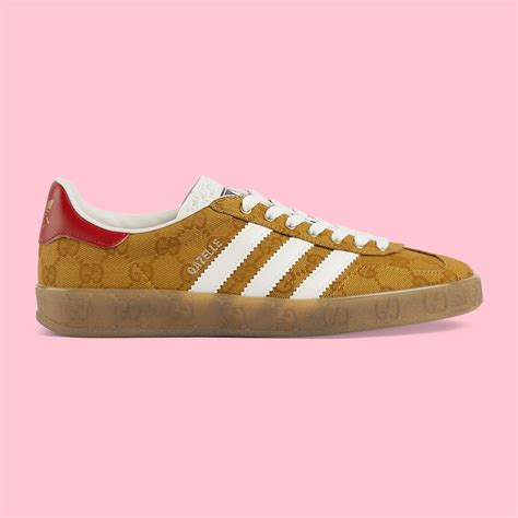 adidas x gucci gazelle brown|adidas x gucci gg monogram.